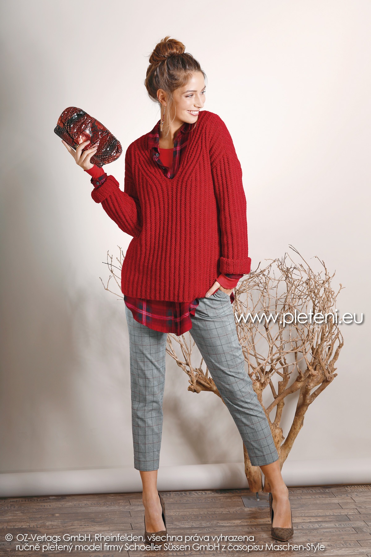 2018-Z-17 dámský pletený svetr z příze Biola firmy Schoeller