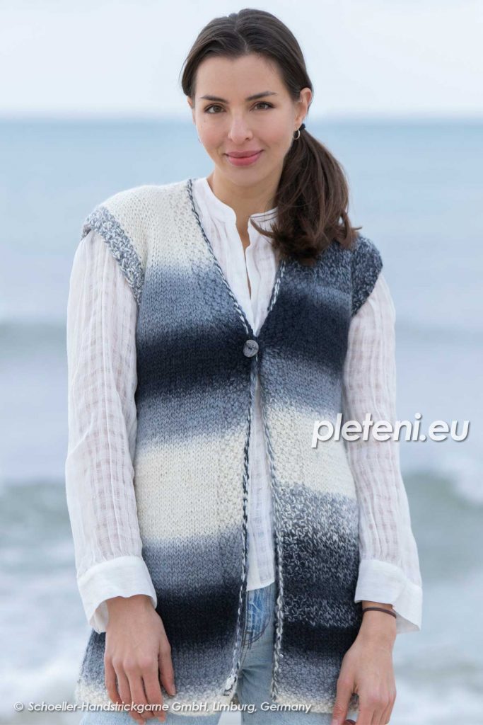 2023-Z-23049 dámská pletená vesta Alpaca Love